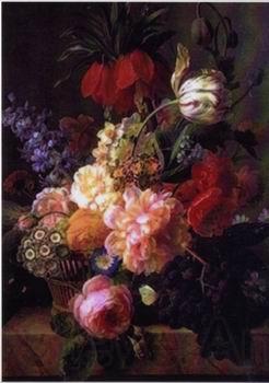 unknow artist Floral, beautiful classical still life of flowers.064 Germany oil painting art